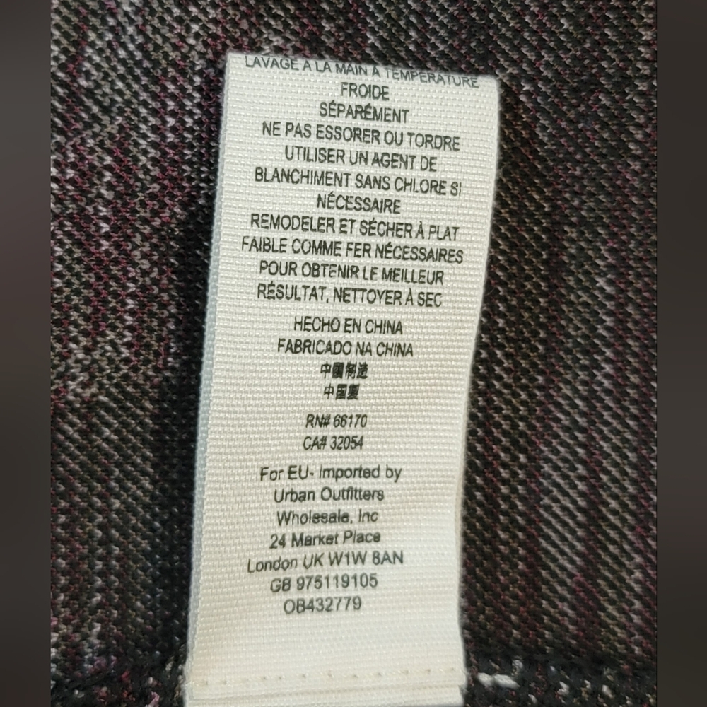 Free People Modern Love Mini Dress Womens M Black & Multi Mock Neck Sweater Dres - Picture 14 of 14